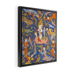 Falnama (Book of omens), The Night Journey (Miâraj) Framed Canvas Print Gallery Image 2