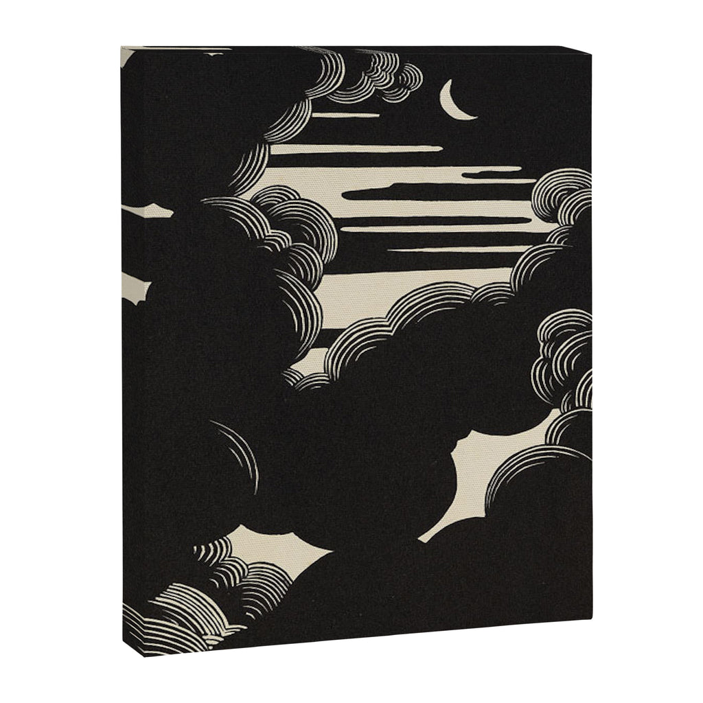 FeÌlix Vallotton Wolken, 1890 Midnight Moon Night Clouds Canvas Print Gallery Image 6