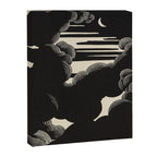 FeÌlix Vallotton Wolken, 1890 Midnight Moon Night Clouds Canvas Print Gallery Image 6