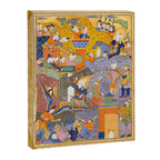 Fighting at the gates of Khaybar Islamic Antique Art  Canvas Print Gallery Image 6