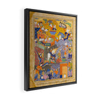 Fighting at the gates of Khaybar Islamic Antique Art  Framed Canvas Print Gallery Image 2
