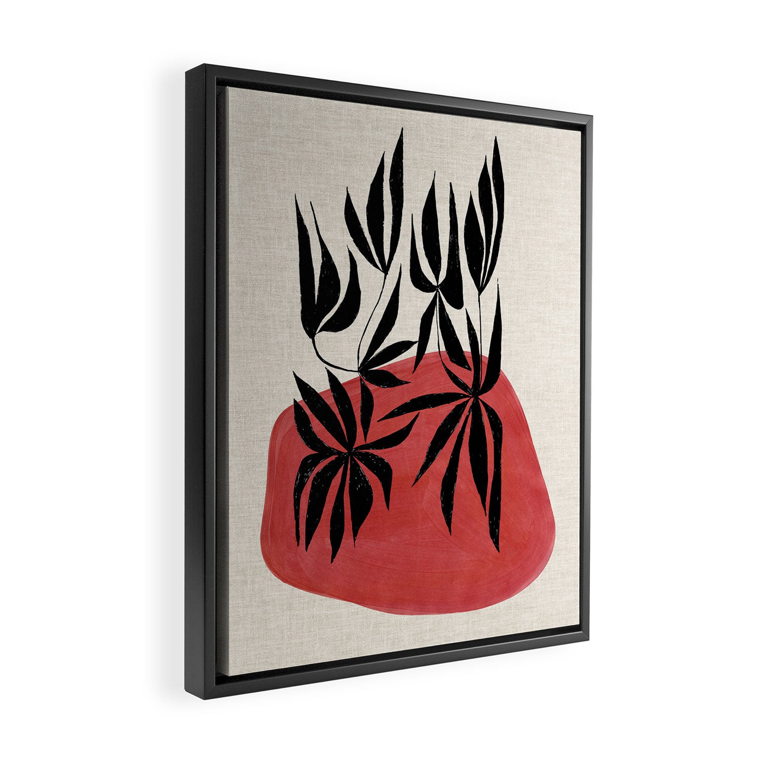 Fire Vines  Framed Canvas Print Gallery Image 2