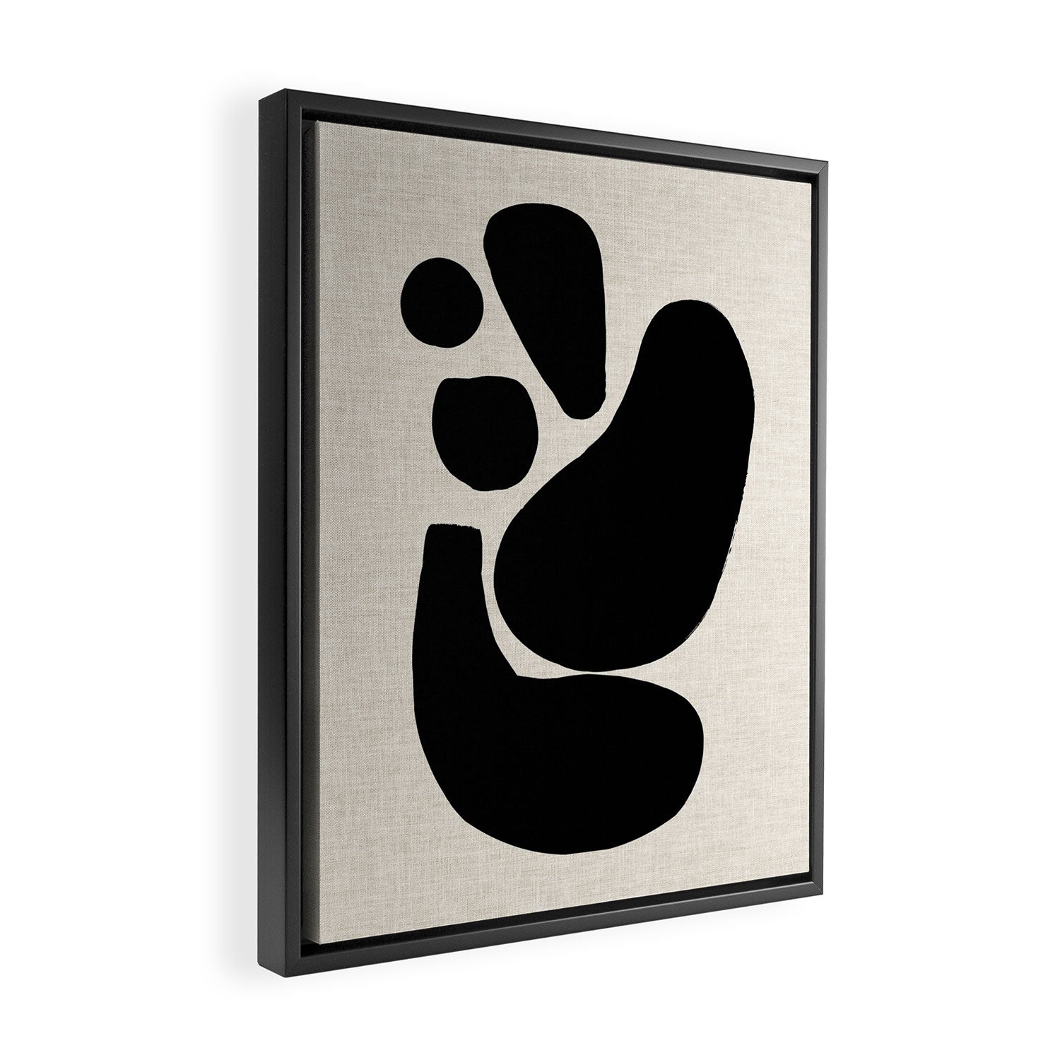 Footprints In Ink Framed Canvas Print Gallery Image 2
