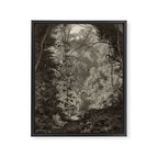Forest Sirens Framed Canvas Print Gallery Image 6