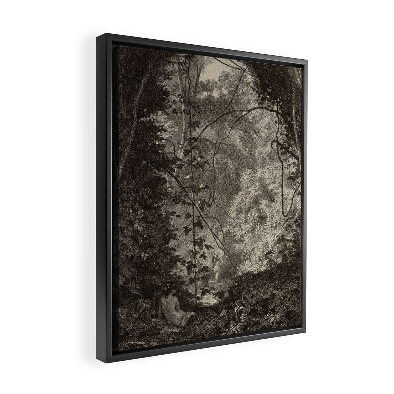 Forest Sirens Framed Canvas Print Gallery Image 2