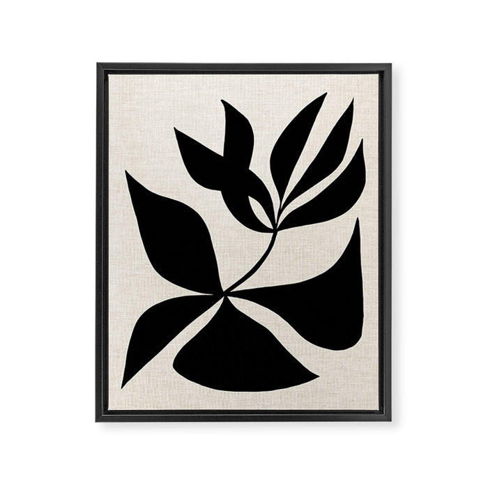 Forked Flower Framed Canvas Print Gallery Image 1