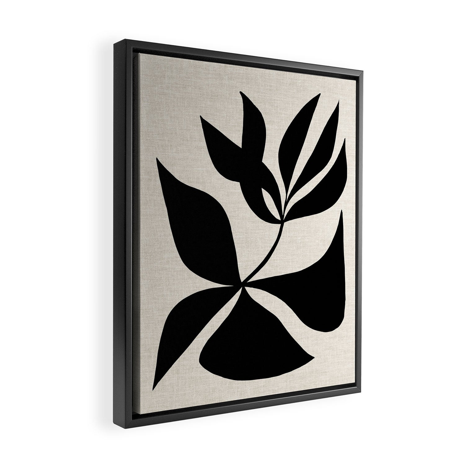Forked Flower Framed Canvas Print Gallery Image 2