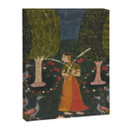 Gauri Ragini, folio from a Ragamala Indian Painted Illustration Canvas Print Gallery Image 8
