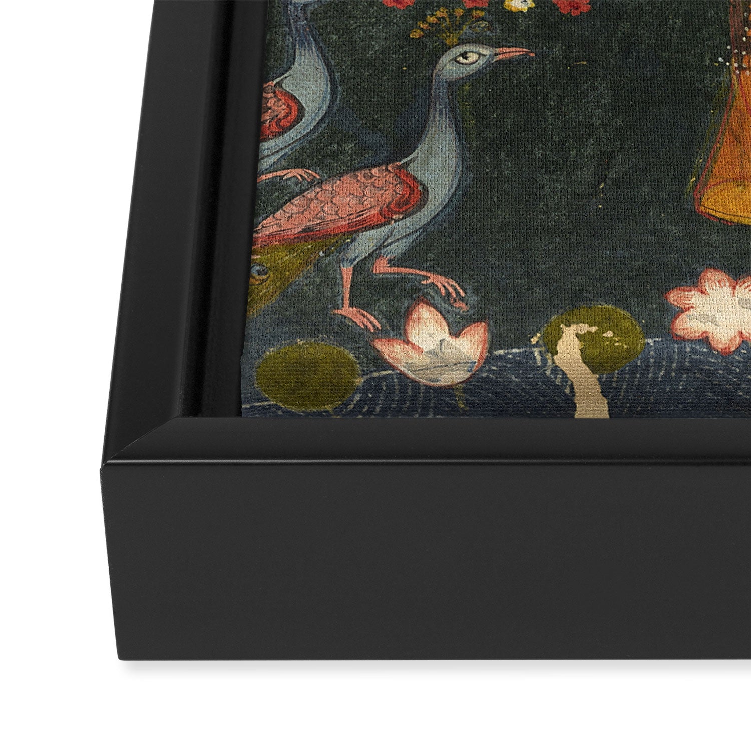 Gauri Ragini, folio from a Ragamala Indian Painted Illustration Framed Canvas Print Gallery Image 3