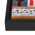 Gauri Ragini Mughal Indian Painting Illustration Framed Canvas Print Gallery Image 3