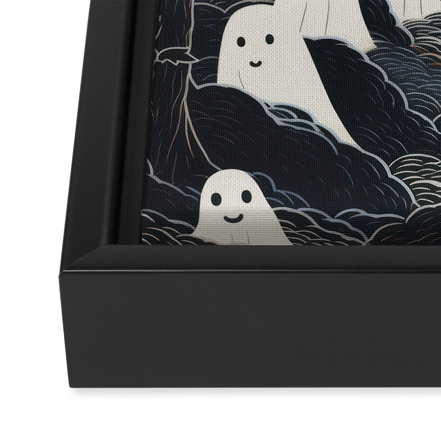 Ghost Forest Framed Canvas Print Gallery Image 3