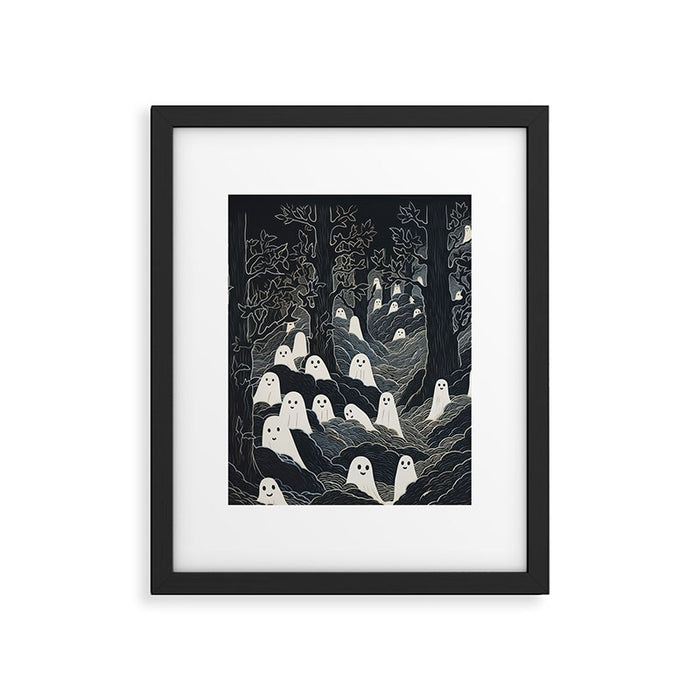 Ghost Forest Framed Art Print Gallery Image 1