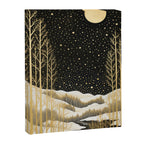 Glittering Snow Stars Canvas Print Gallery Image 6