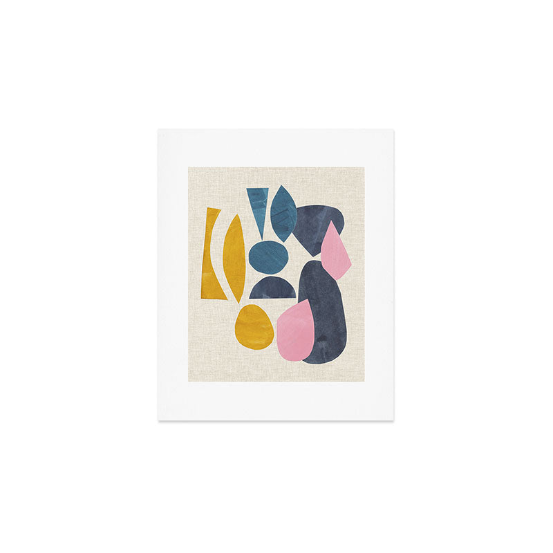 Gold Among Rocks Art Print Gallery Image 1