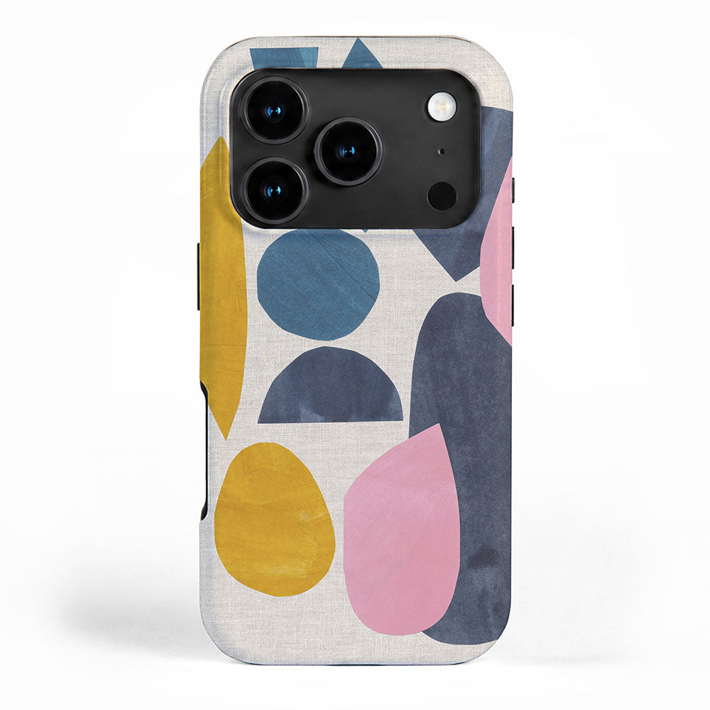 Gold Among Rocks iPhone Case Gallery Image 1