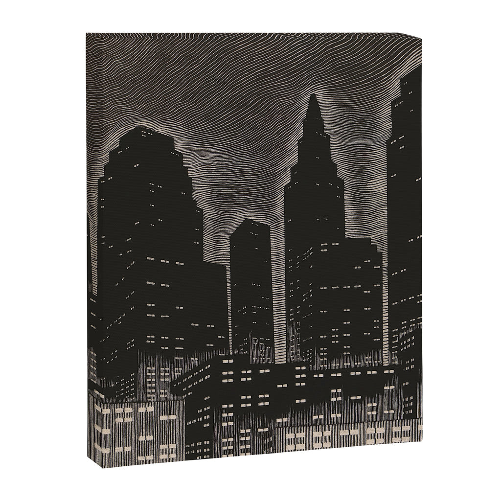 Gothic CityScape Canvas Print Gallery Image 6