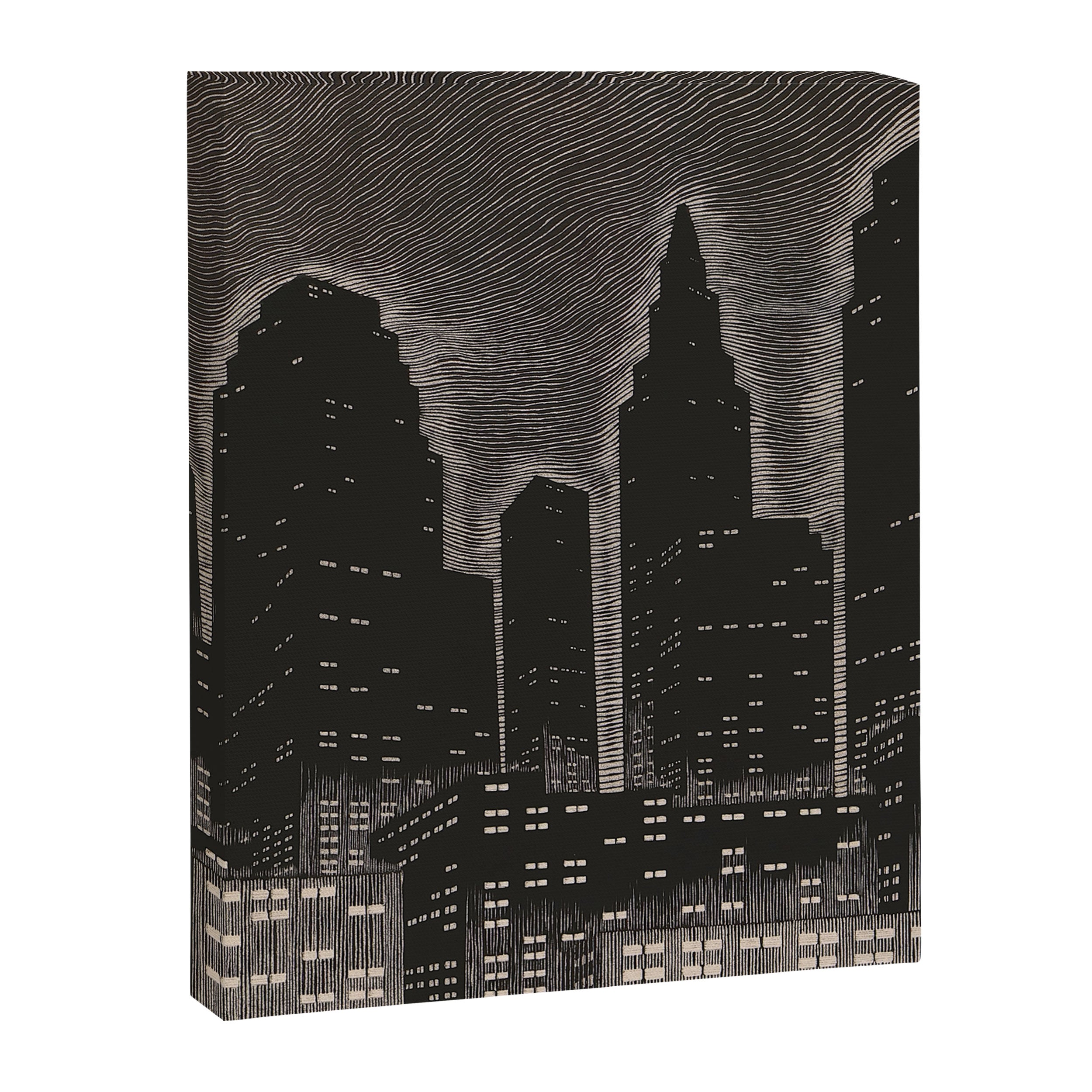 Gothic CityScape Canvas Print Gallery Image 6