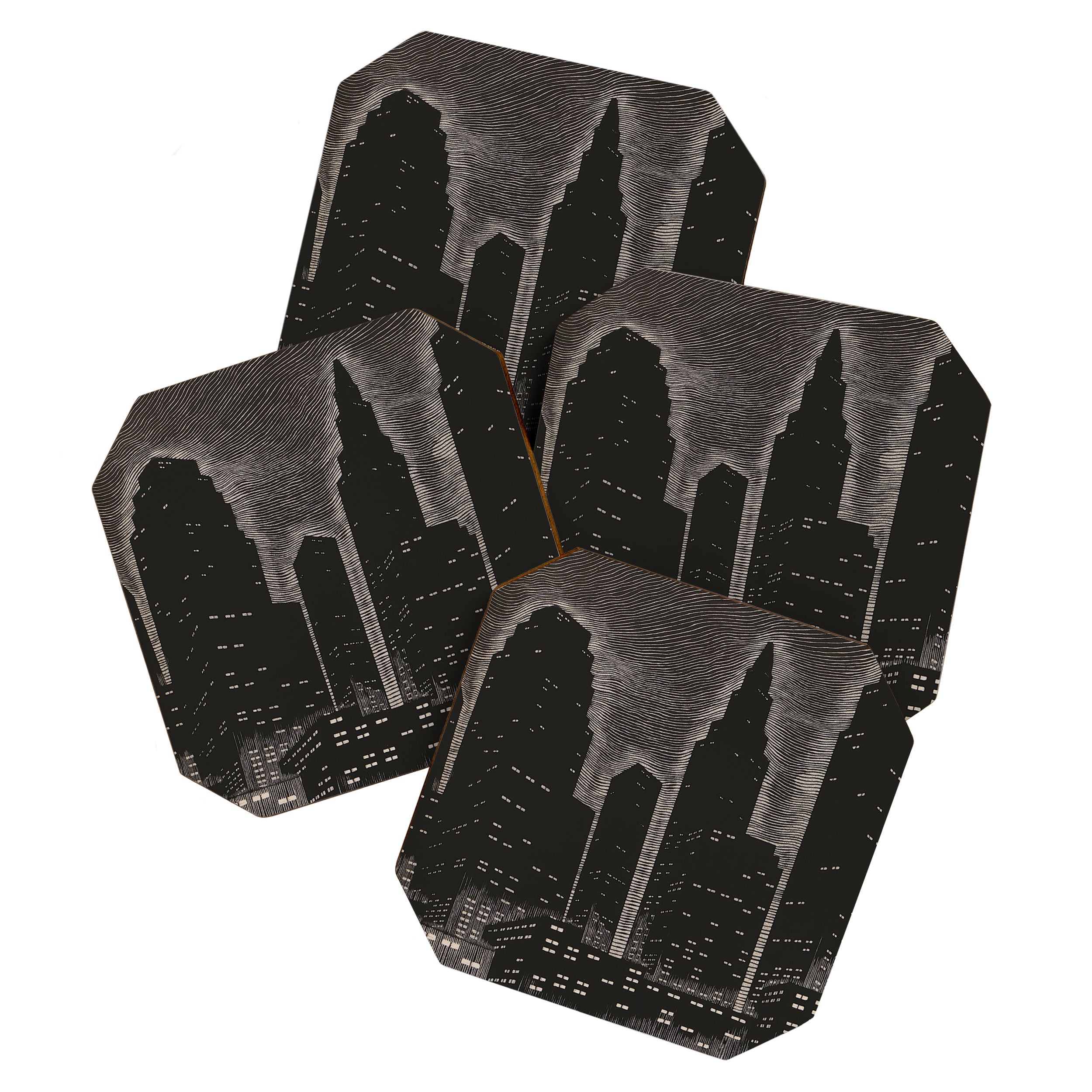 Gothic CityScape Coaster Gallery Image 1