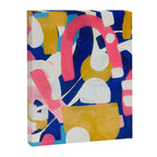 Graffiti Colorful Funky Acrylic Painting Pink Blue Yellow Patterns Shapes by Ejaaz Haniff Canvas Print Gallery Image 6
