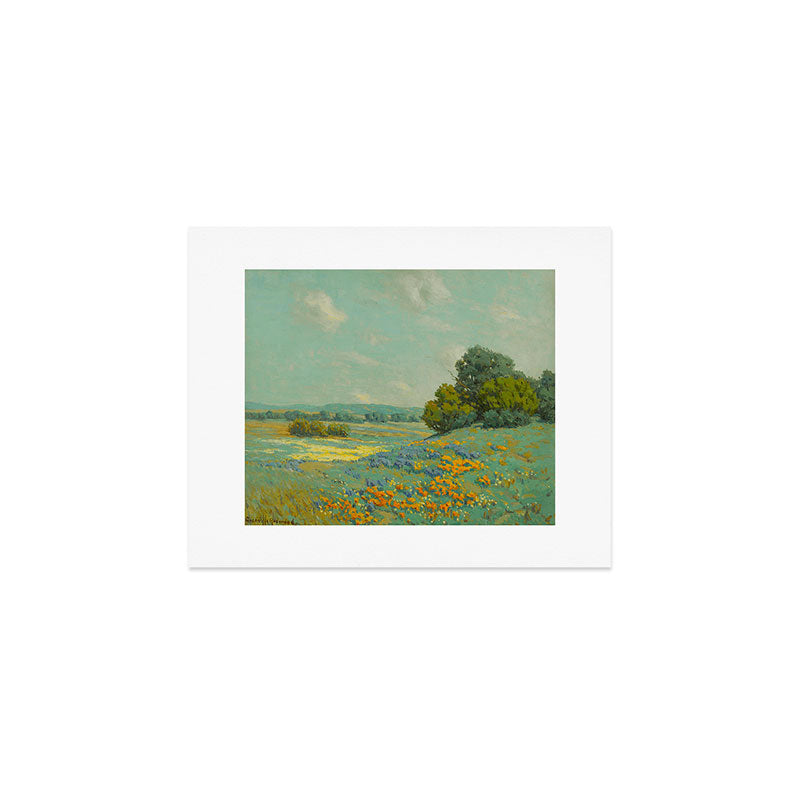 Granville Redmond California poppy field Art Print Gallery Image 1