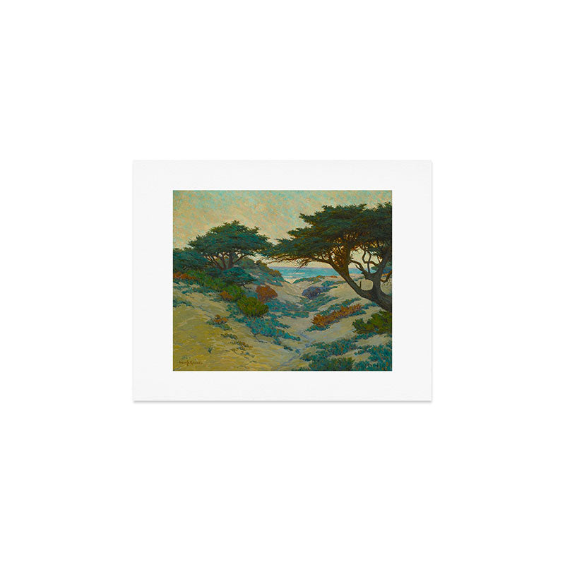 Granville Redmond Carmel Coast Oil Painting Vintage American Art Art Print Gallery Image 1