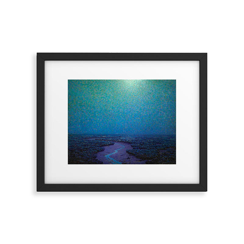 Granville Redmond Nocturnal Marsh Oil Painting American Art Framed Art Print Gallery Image 5