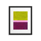Green Plum Framed Art Print Gallery Image 5
