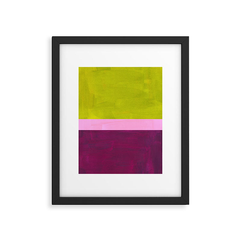 Green Plum Framed Art Print Gallery Image 5