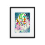 Halley's Comet Framed Art Print Gallery Image 5
