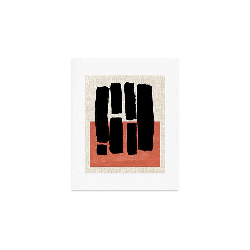 HARD RAIN FALLING Art Print Gallery Image 1
