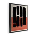 HARD RAIN FALLING Framed Canvas Print Gallery Image 2