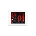 Haunted Ghost Forest  Art Print Gallery Image 1