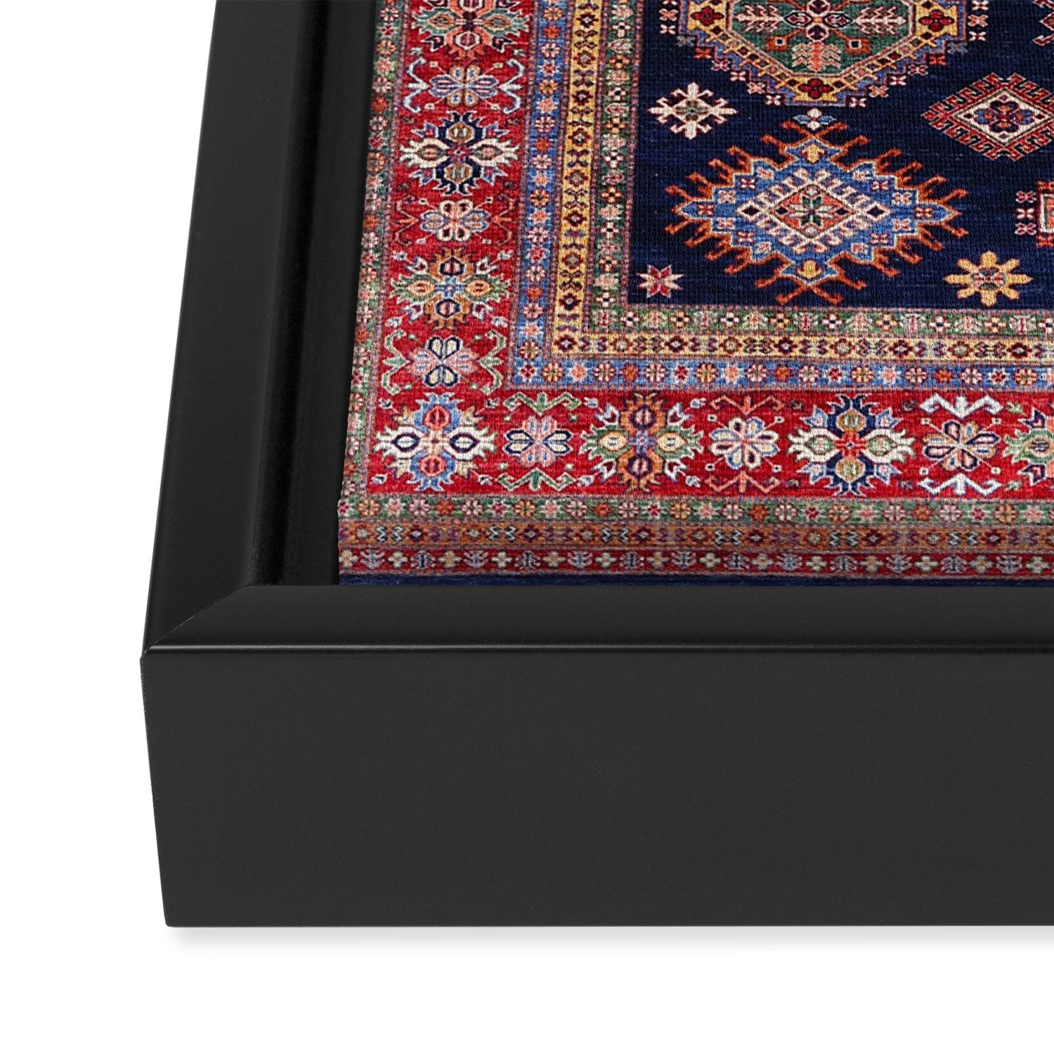 Heirloom Navy Jewels Framed Canvas Print Gallery Image 3