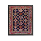 Heirloom Navy Jewels Framed Canvas Print Gallery Image 6
