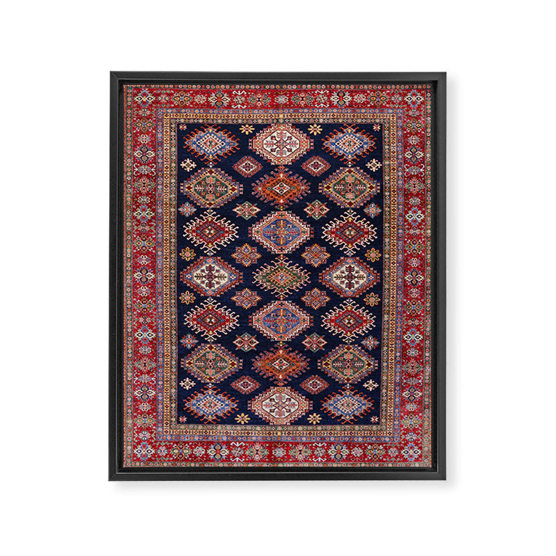 Heirloom Navy Jewels Framed Canvas Print Gallery Image 6