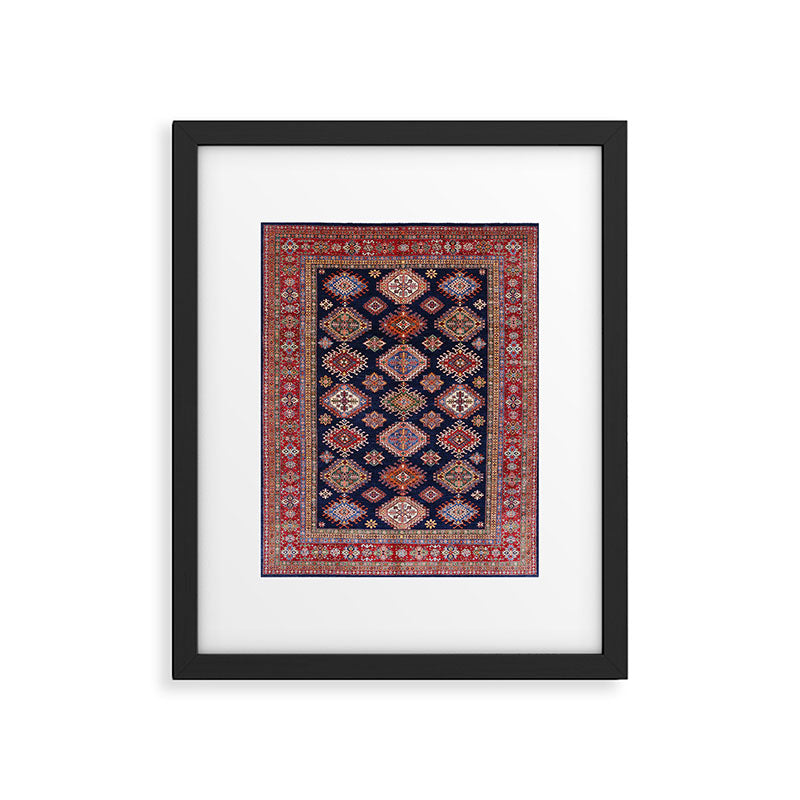 Heirloom Navy Jewels Framed Art Print Gallery Image 5