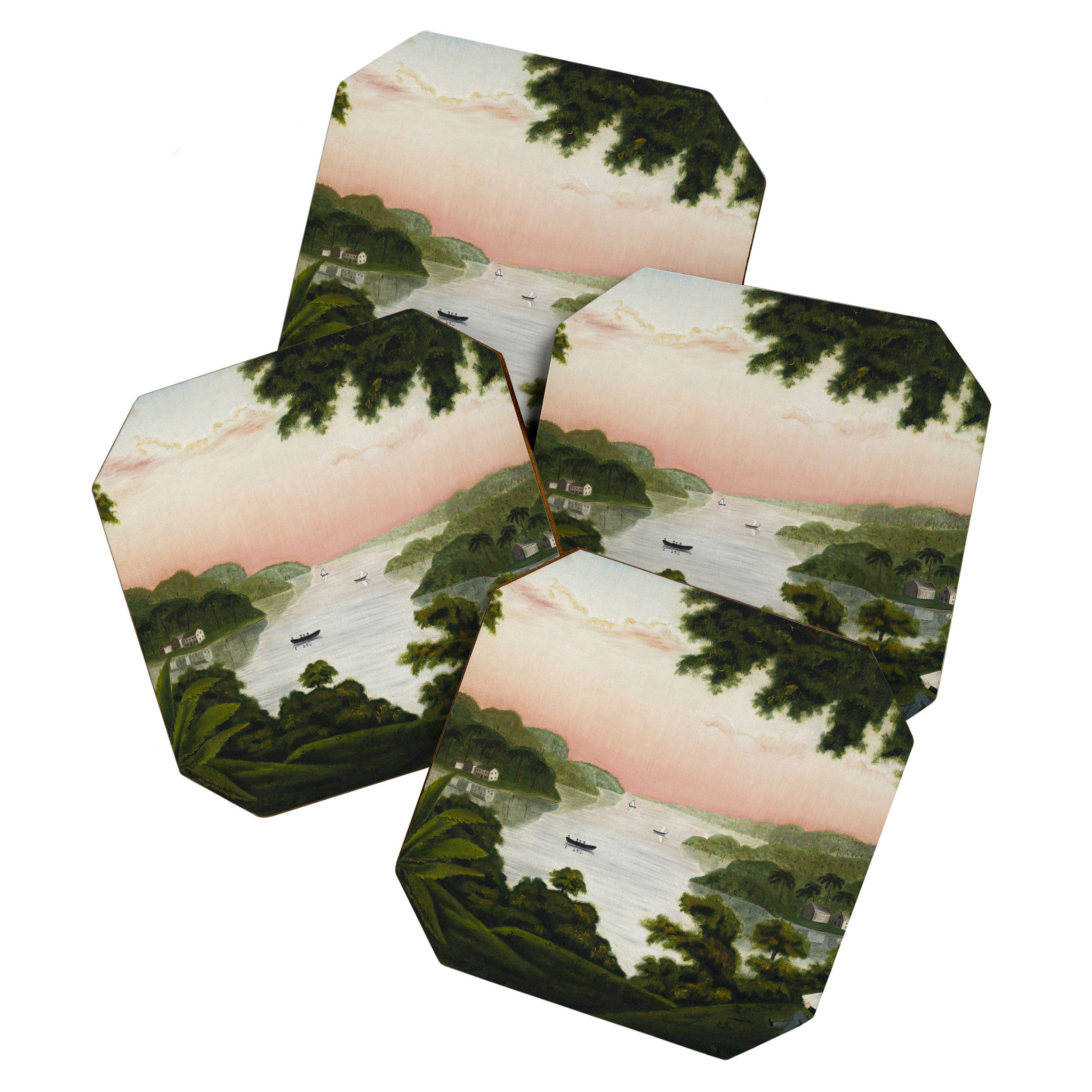Helen Matilda Kingman - Landscape - 79-1968 Coaster Gallery Image 1