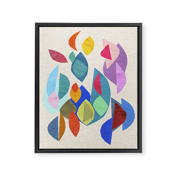 Helix Shards Framed Canvas Print Gallery Image 1