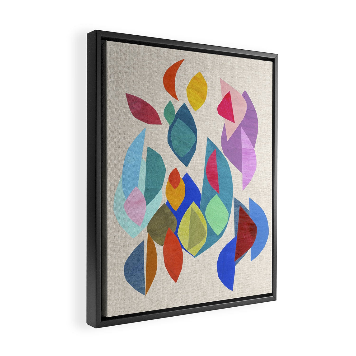 Helix Shards Framed Canvas Print Gallery Image 2