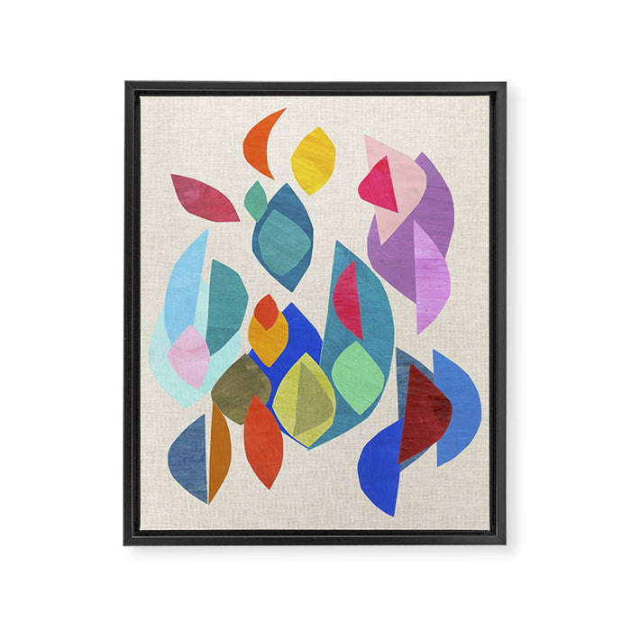 Helix Shards Framed Canvas Print Gallery Image 1