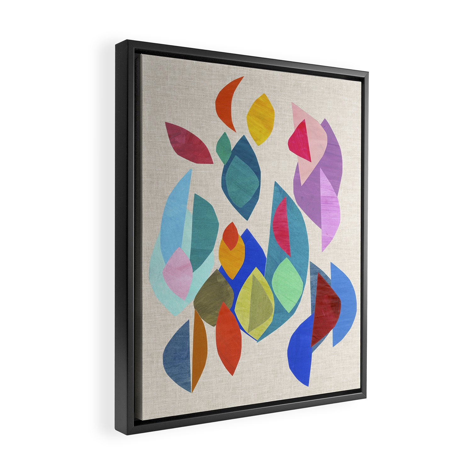 Helix Shards Framed Canvas Print Gallery Image 2