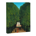 Henri Rousseau - The Avenue in the Park at Saint Cloud  Canvas Print Gallery Image 6