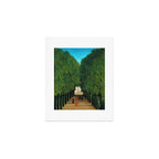 Henri Rousseau - The Avenue in the Park at Saint Cloud  Art Print Gallery Image 1