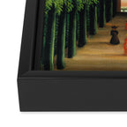 Henri Rousseau - The Avenue in the Park at Saint Cloud  Framed Canvas Print Gallery Image 3