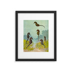 Hippocampus - Hashime Murayama - 1920 Seahorse Illustration Marine Life Framed Art Print Gallery Image 5