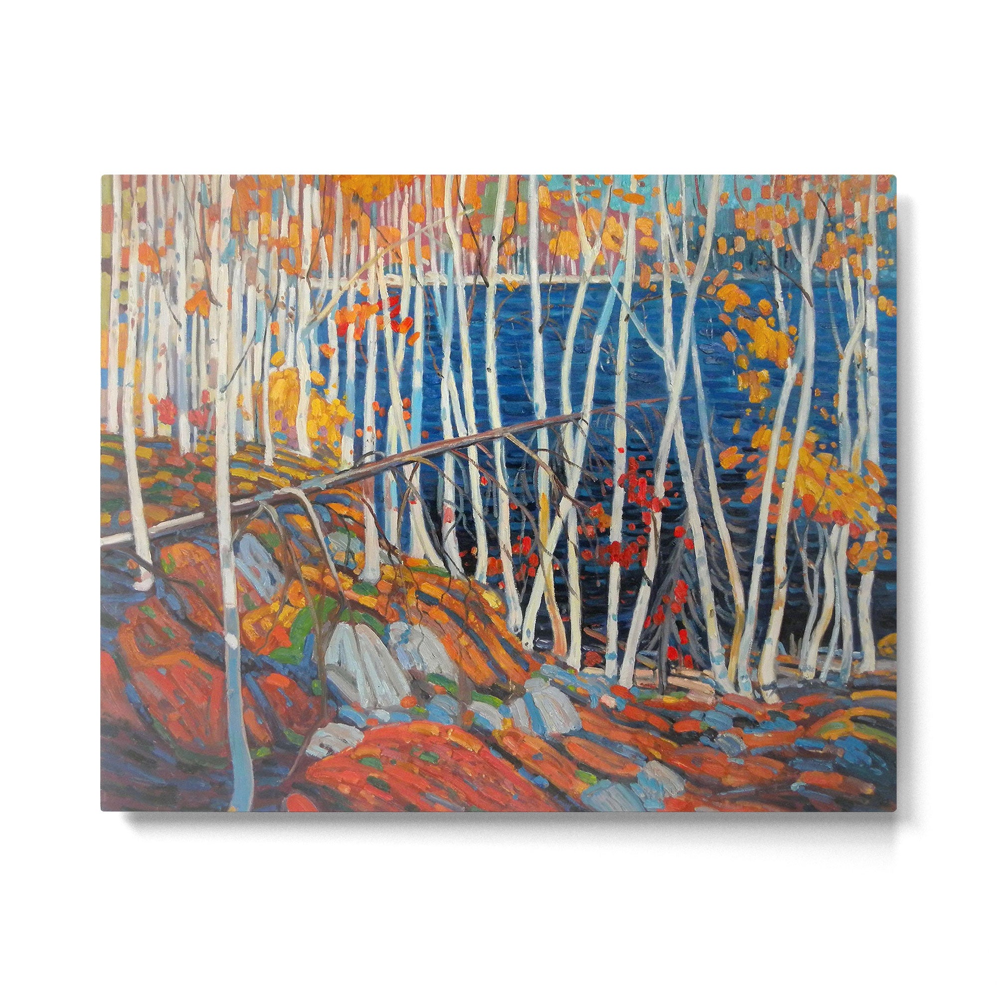 In The Northland (Group Of Seven) by Tom Thomson Canadian Landscape Art Metal Print Gallery Image 4