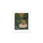 Indian Princess In Bird Garden Art Print Gallery Image 1