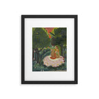Indian Princess In Bird Garden Framed Art Print Gallery Image 5