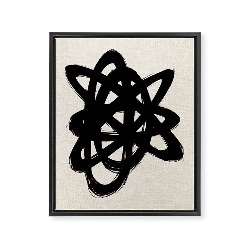Ink Confusion Framed Canvas Print Gallery Image 6