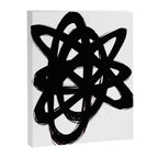 Ink Confusion White Background Canvas Print Gallery Image 6